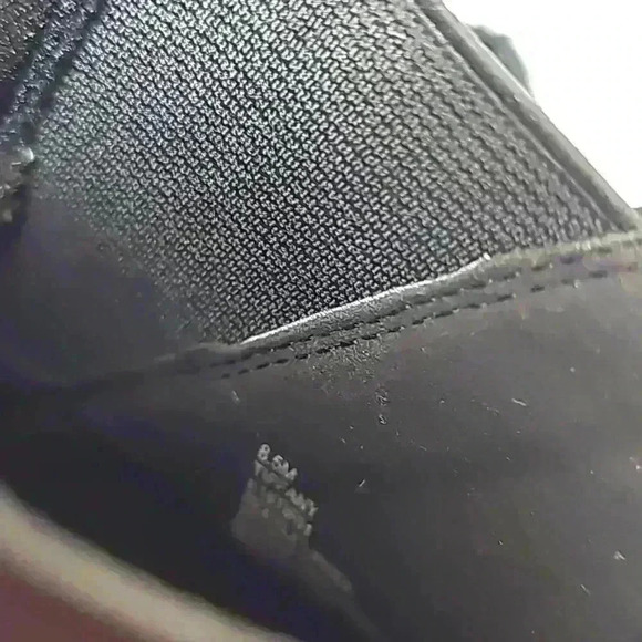 Sprit Womens boots sz 8.5M black suede ankle zipper blocked heels western Paded - Picture 14 of 15